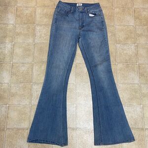 Mudd Flare Women's Light Blue Jeans Stretch Size 7 Junior